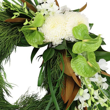 Evergreen Eternity Funeral Wreath