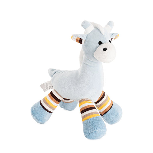 Blue Giraffe Baby Rattle