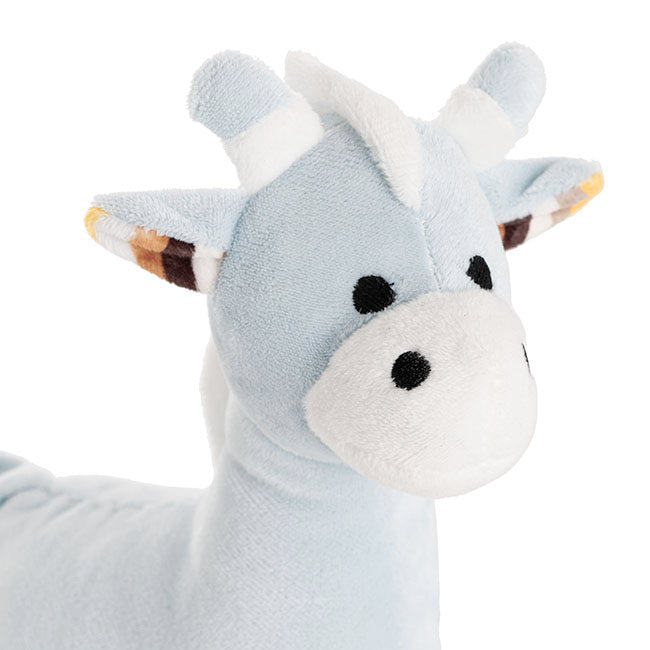 Blue Giraffe Baby Rattle