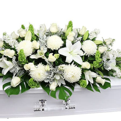 Garden White Casket Flowers