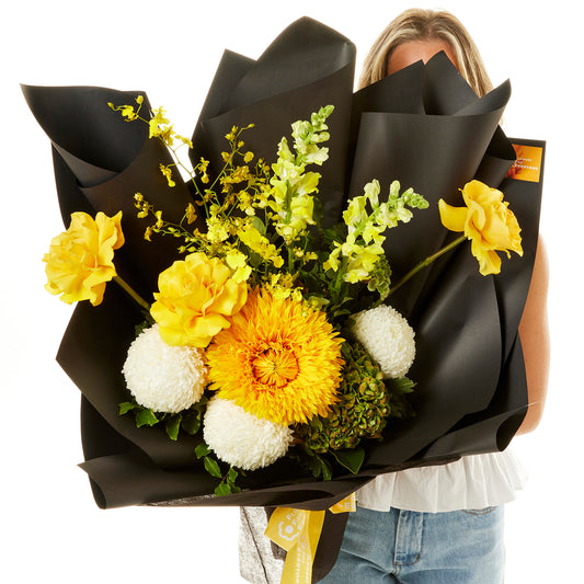 Teddy Bear Sunflower Bouquet