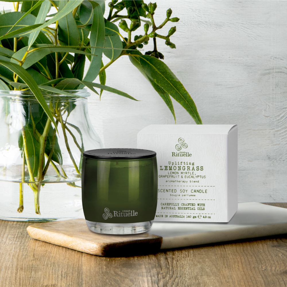 Lemongrass and Grapefruit Soy Candle 140g