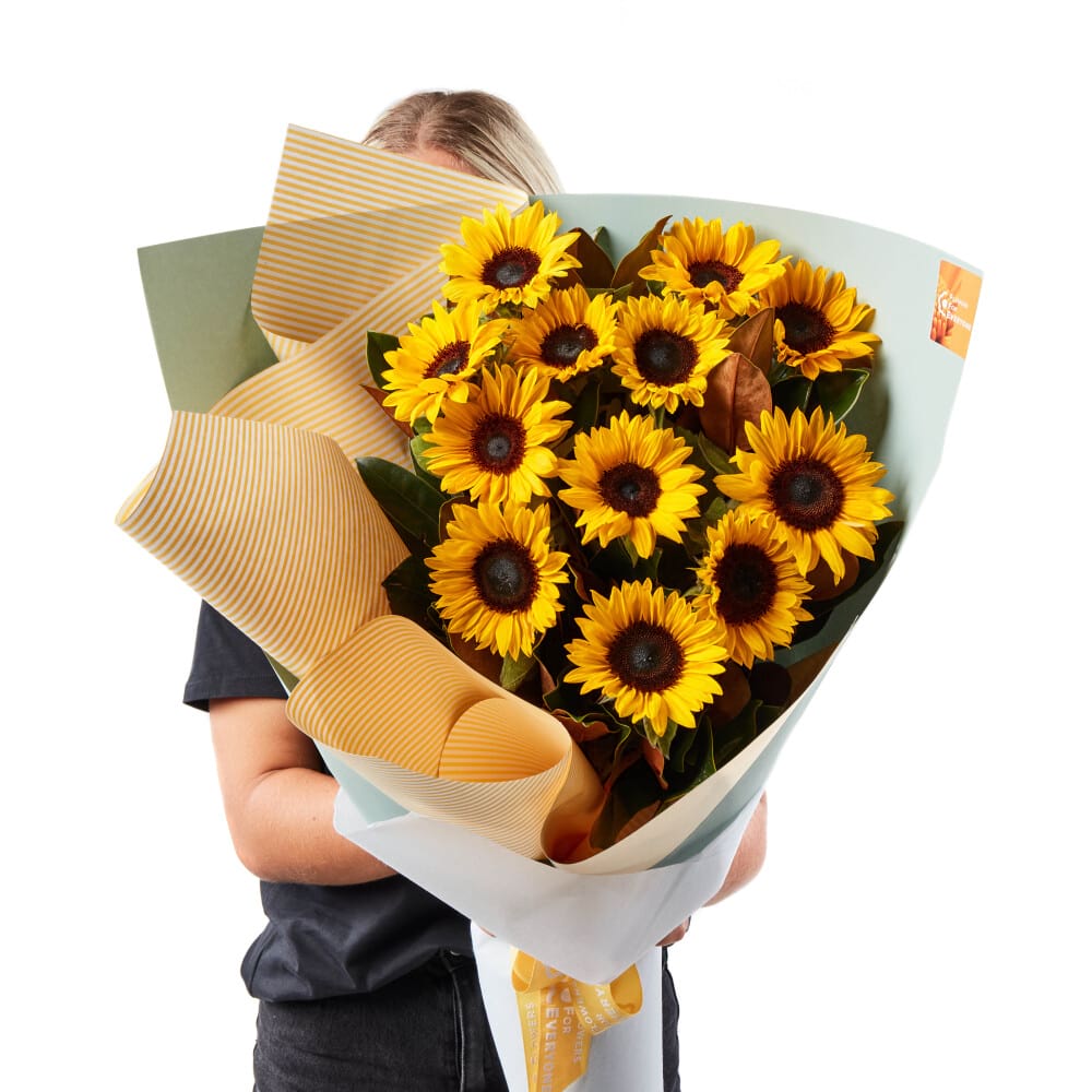 Beautiful Dozen Sunflower Bouquet