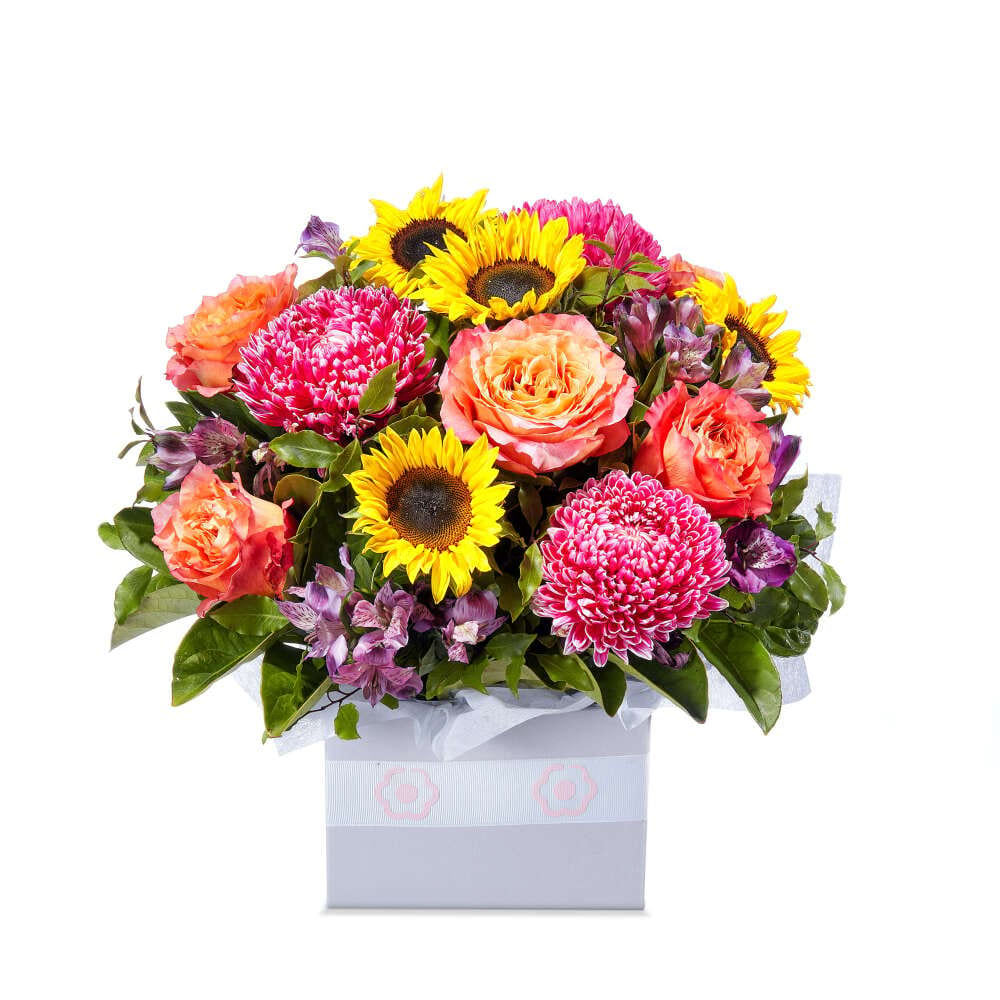 Bright and Cheery Flower Box