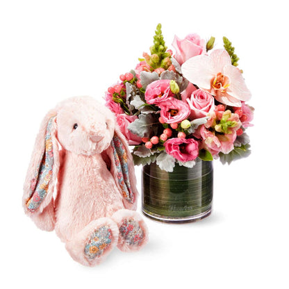 JellyCat Cuddly Pink Vase