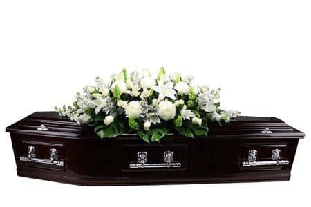 Garden White Casket Flowers