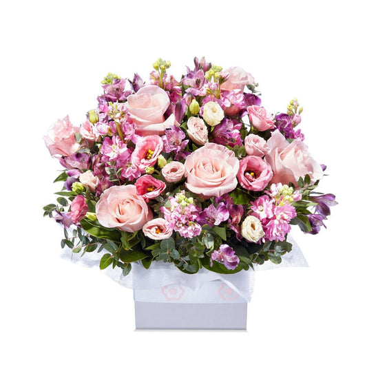 Lilac Pink Bloom Box