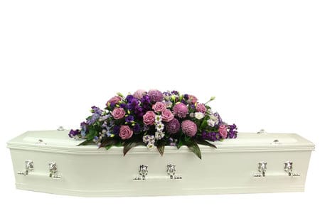 Monets Garden Casket Flowers