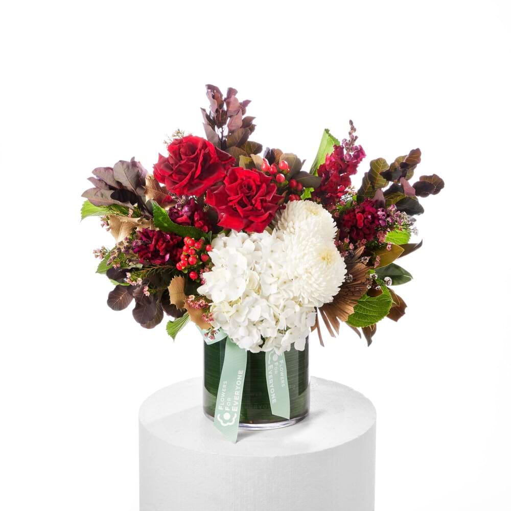 Mrs Claus Flower Vase