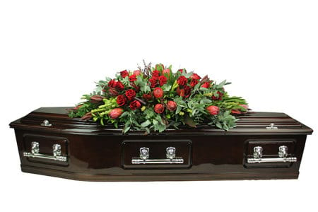 Natural Love Casket Flowers