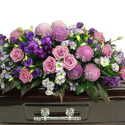 Monets Garden Casket Flowers