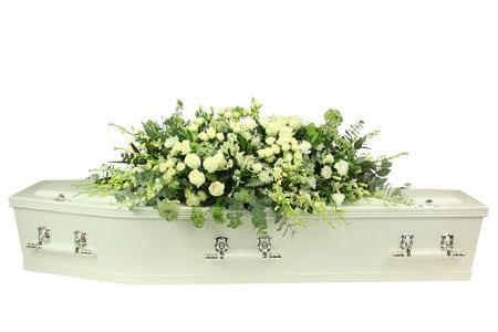 Purely Exquisite Casket Flowers