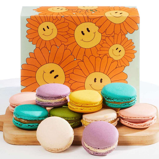 Sunflower Macarons