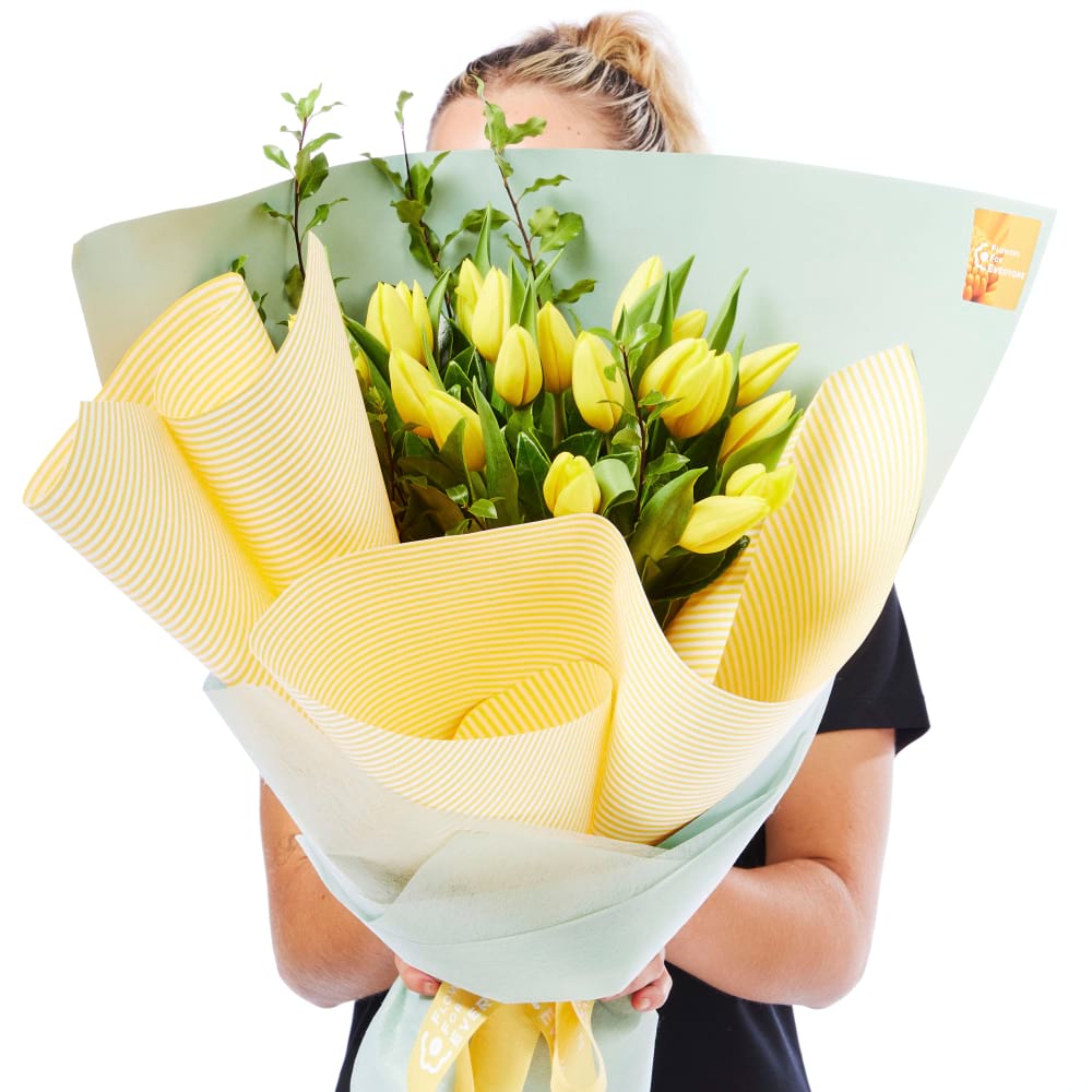 Yellow Tulip Bouquet